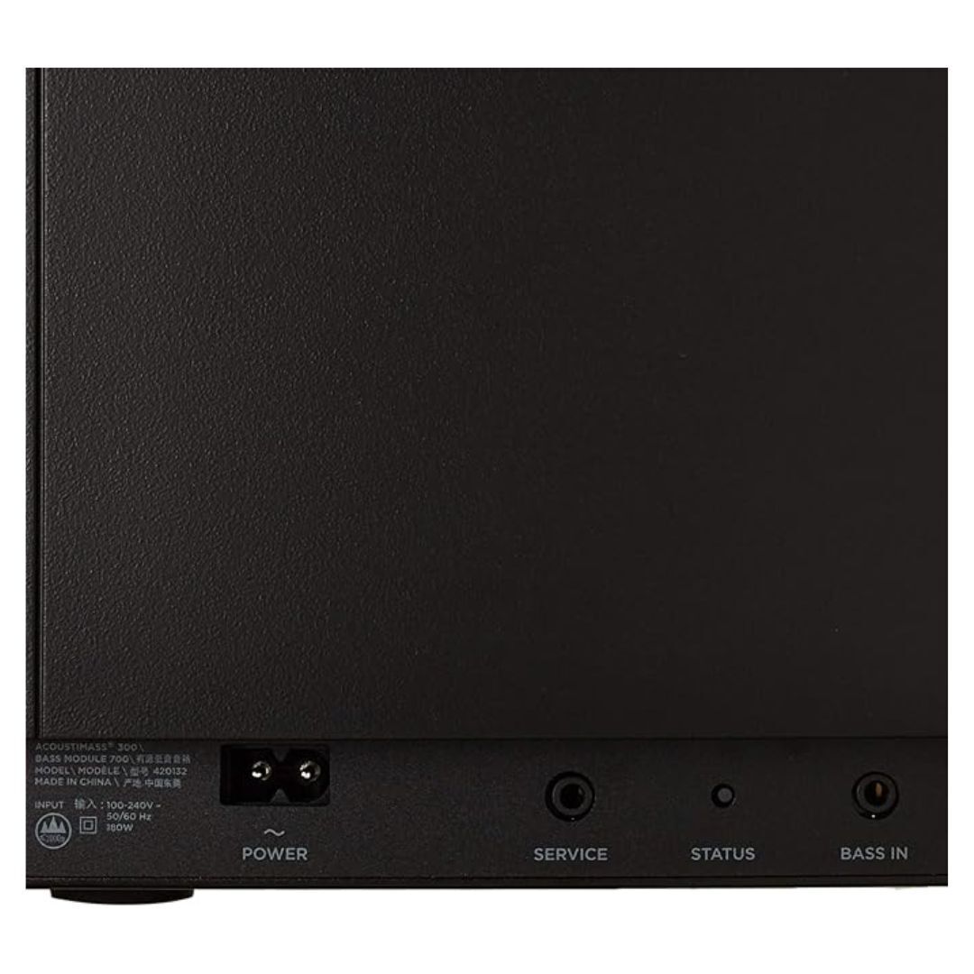 Bose Bass Module 700 Wireless 12-Inch Compact Subwoofer Speakers (Black)