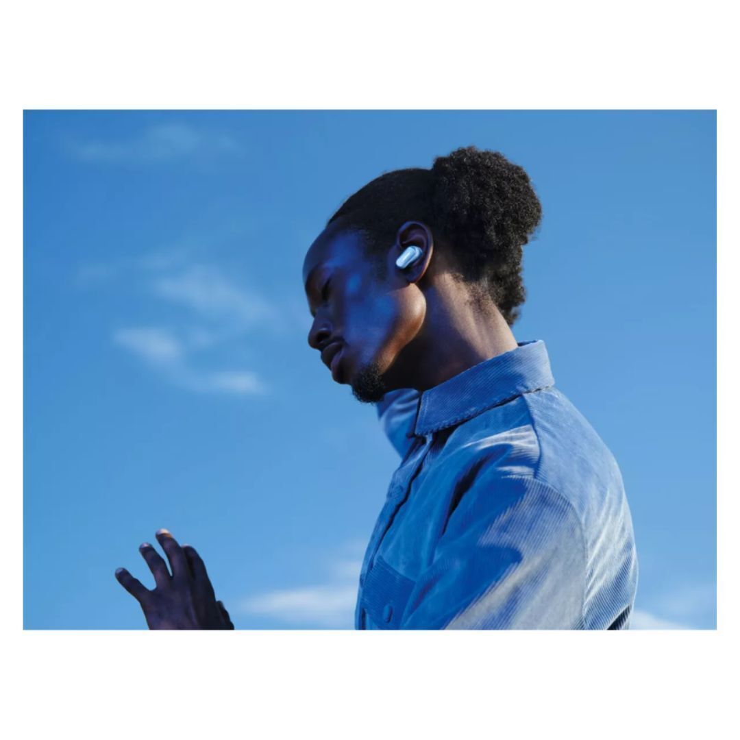 Bose QuietComfort Ultra Noise-Canceling Wireless In-Ear Earbuds with Touch Controls (Moonstone Blue)