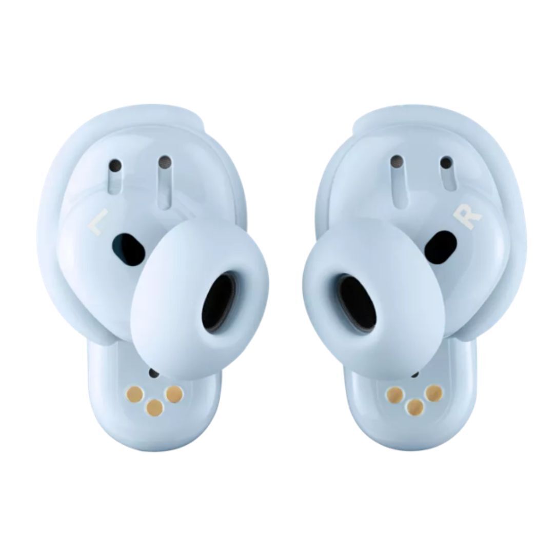 Bose QuietComfort Ultra Noise-Canceling Wireless In-Ear Earbuds with Touch Controls (Moonstone Blue)
