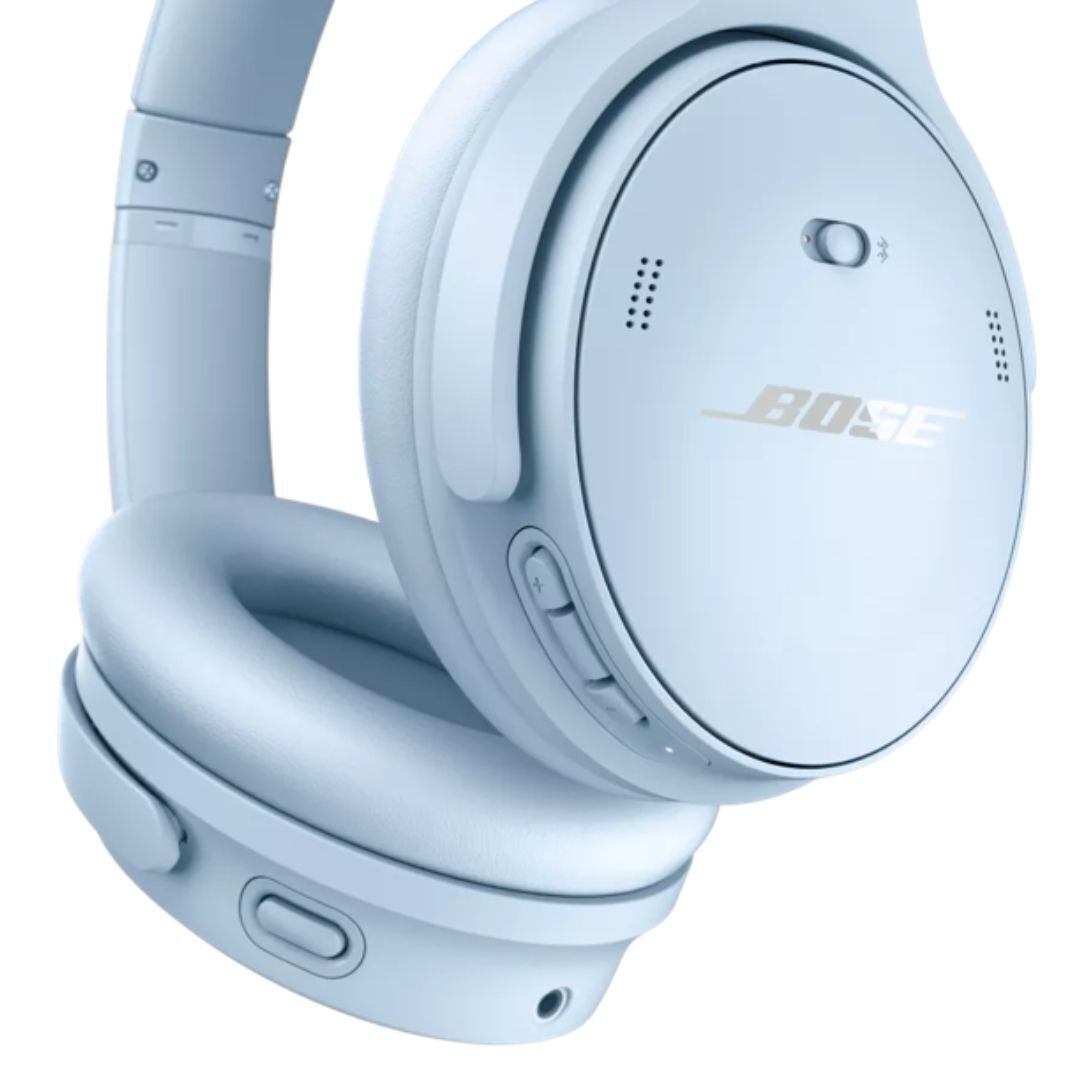 Bose QuietComfort Wireless Bluetooth Over Ear Noise Canceling Headphones (Moonstone Blue)
