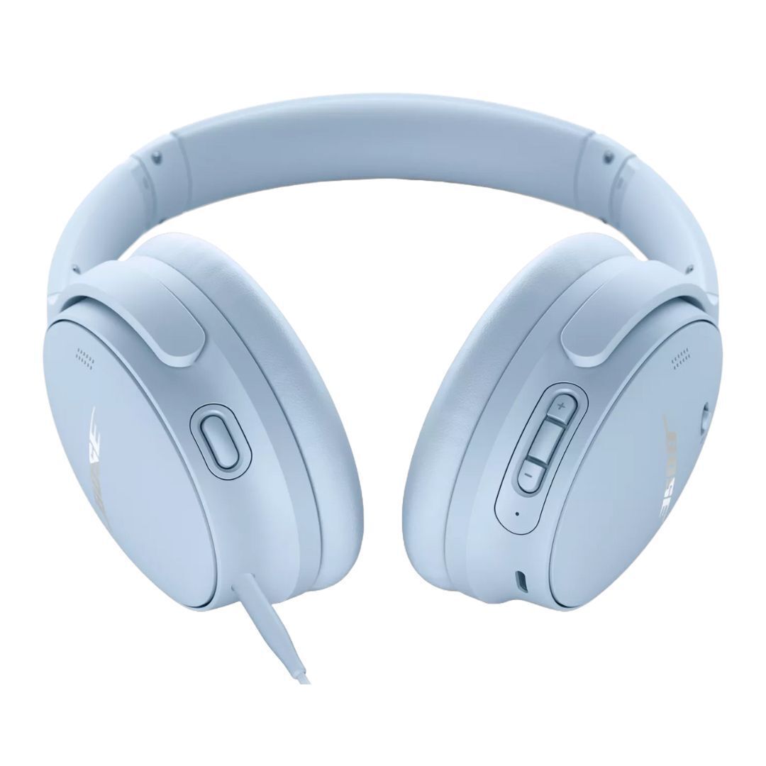 Bose QuietComfort Wireless Bluetooth Over Ear Noise Canceling Headphones (Moonstone Blue)