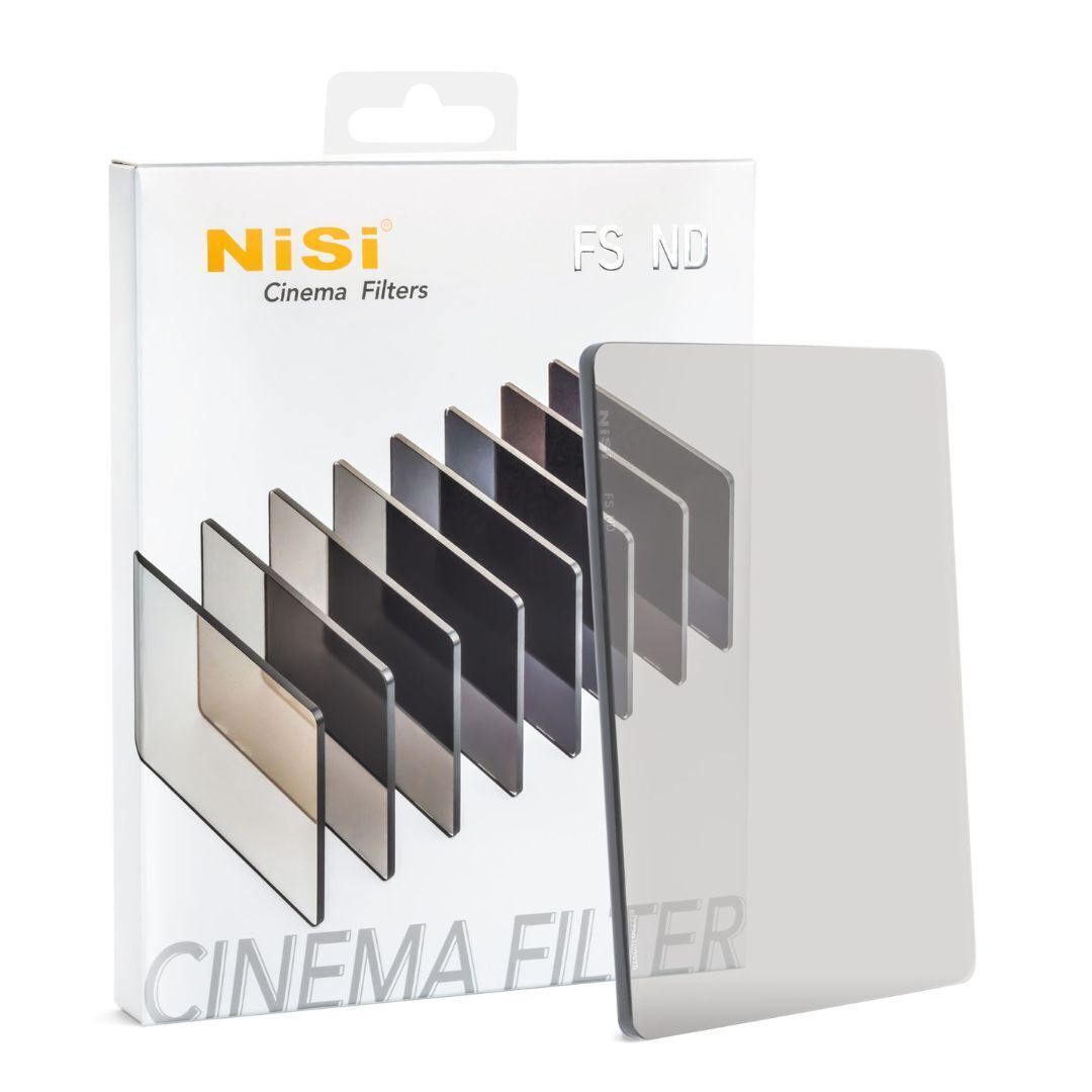 NiSi Full Spectrum Cinema FS ND 4x5.65-Inch 4 Stop Nano Ti Neutral Density 1.2 Filter