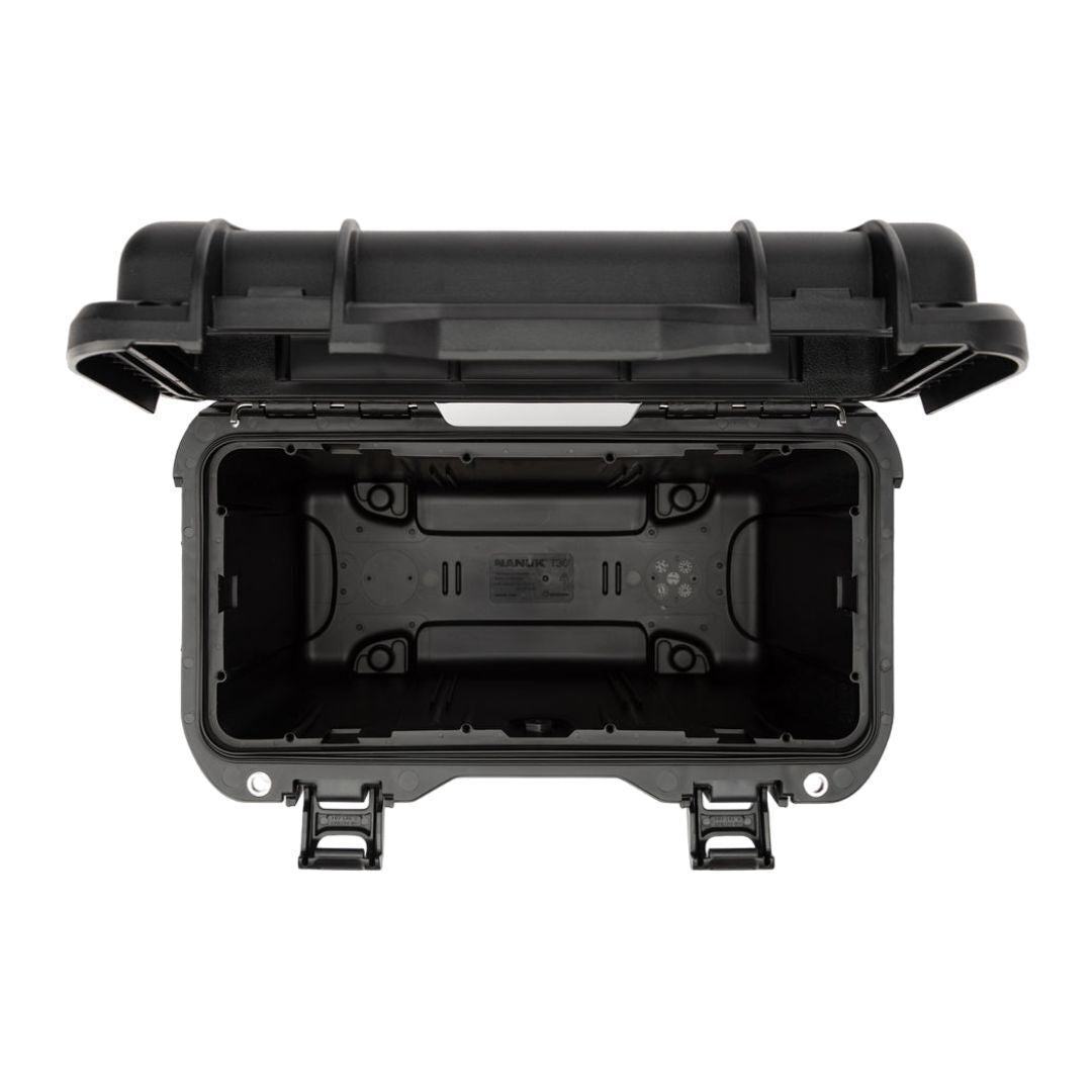 Nanuk T30 Top Loader Case for Cameras and Lenses with Lid Stay and Tray and Rigid Divider (Black)
