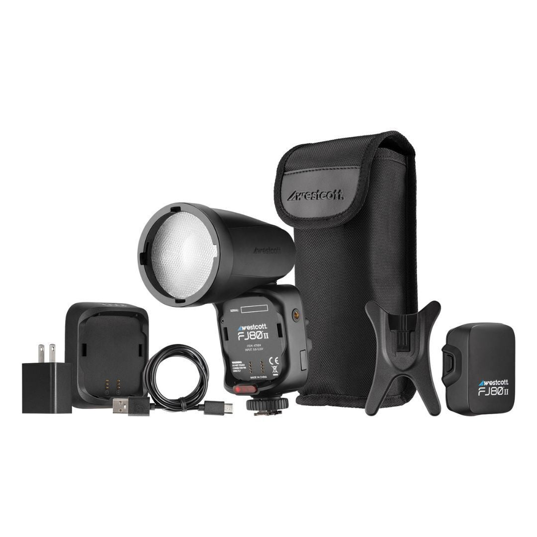 Westcott FJ80 II S Touchscreen 80Ws Speedlight with Sony Camera Mount