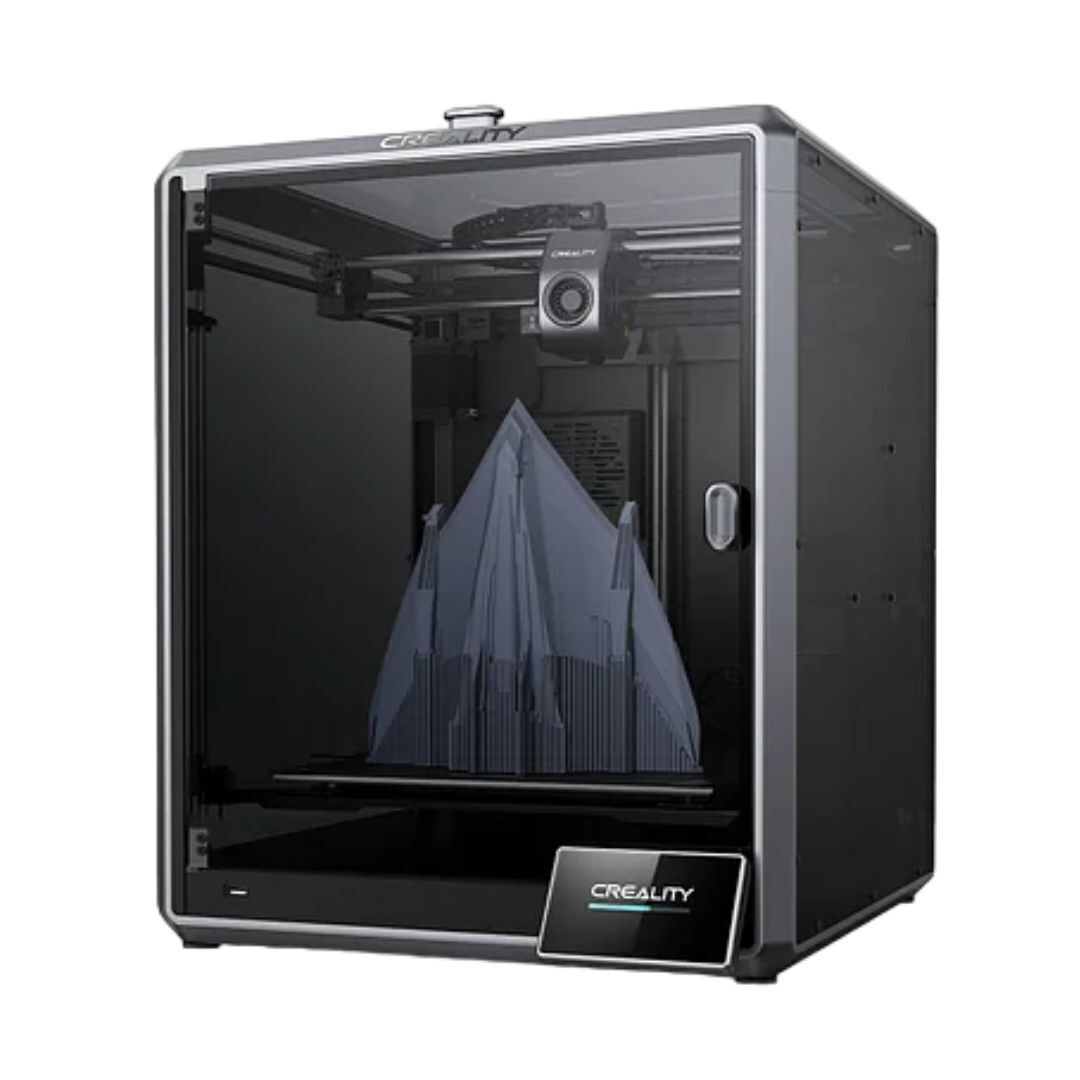 Creality K1 Max 3D Printer with 4.3 Inch Color Touch Screen, Dual Fans, and 600mm Printing Speed