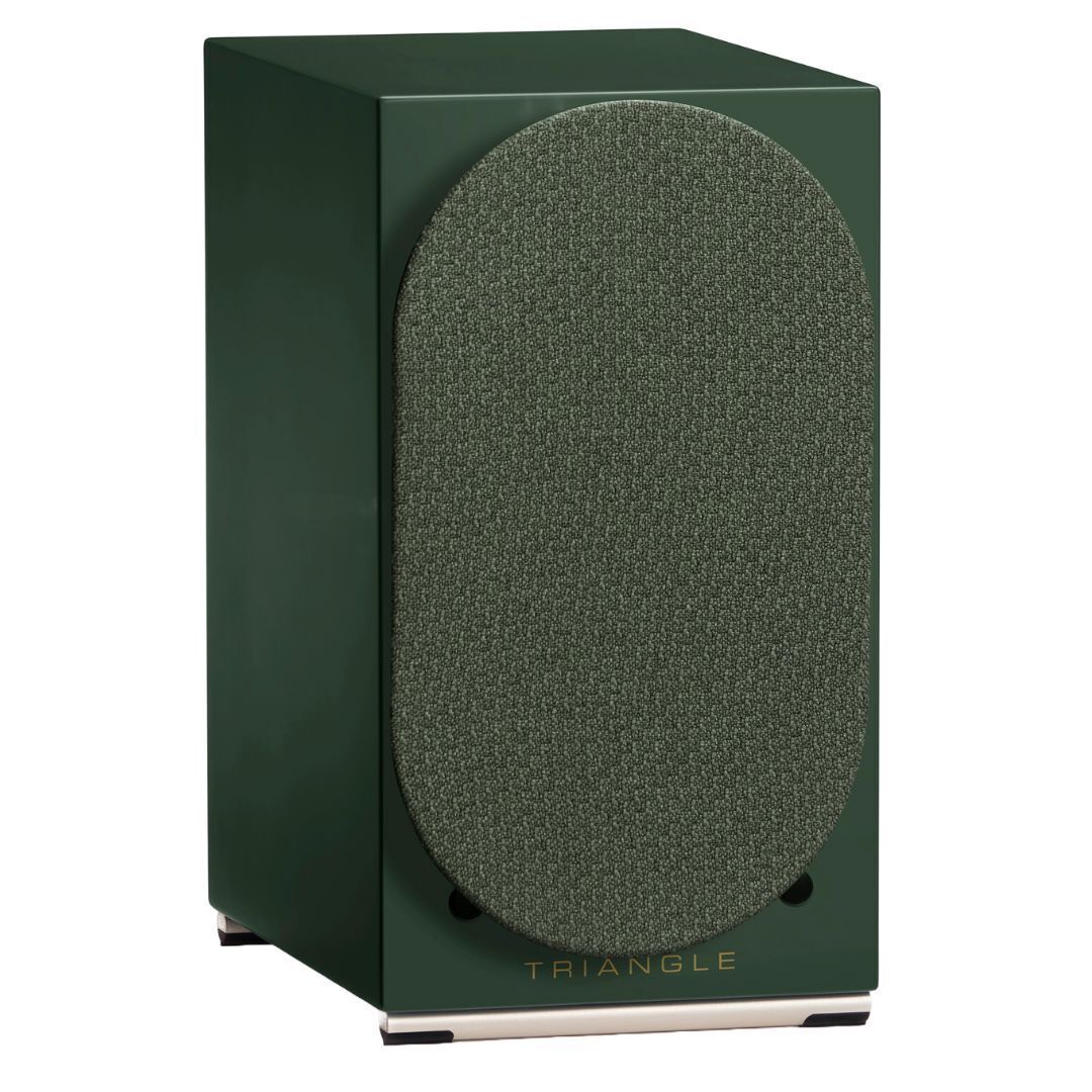 Triangle Audio AIO TWIN 2x50-Watt Wireless, Bluetooth and Wi-Fi Speaker Connectivity (English Green)