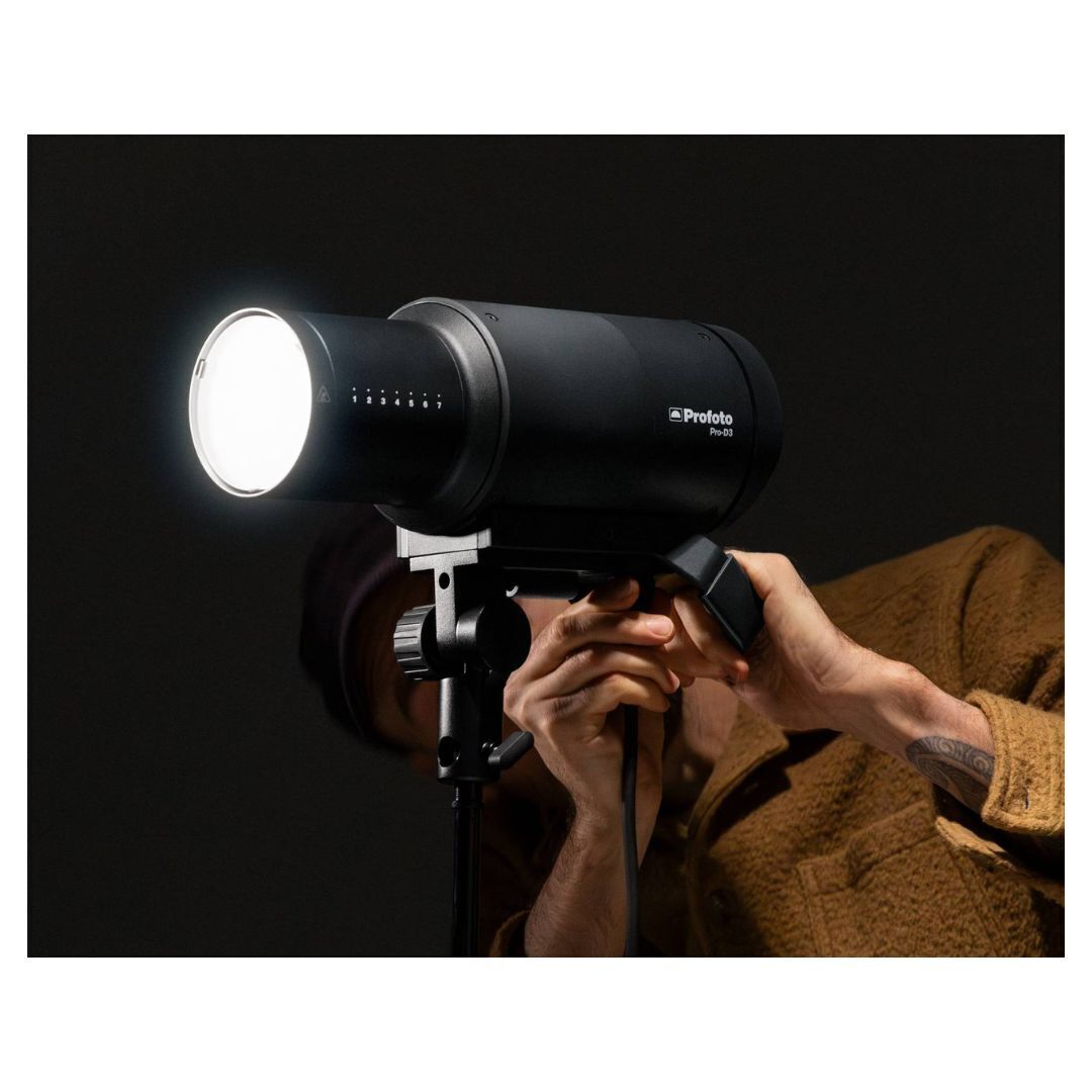 Profoto Pro-D3 Industrial-Grade Monolight with Fast Recycling Time and 3 Flash Modes (1250W, 2-Pack)