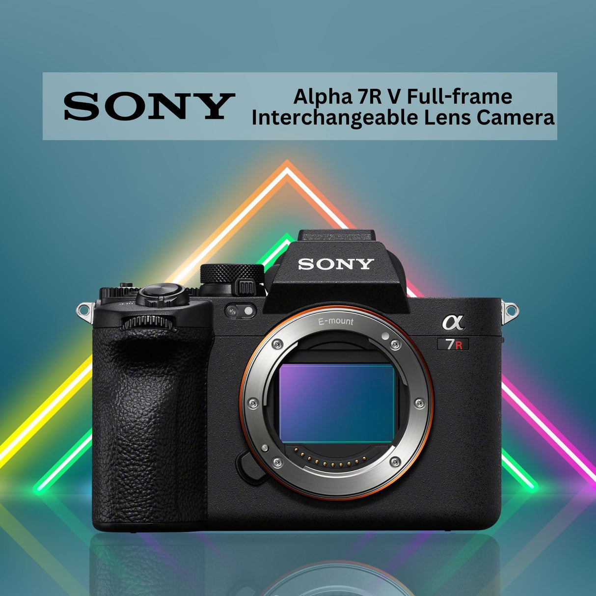 Sony Alpha a7R V Full-Frame Mirrorless Camera with Shotgun Microphone, 128GB SD Card Bundle