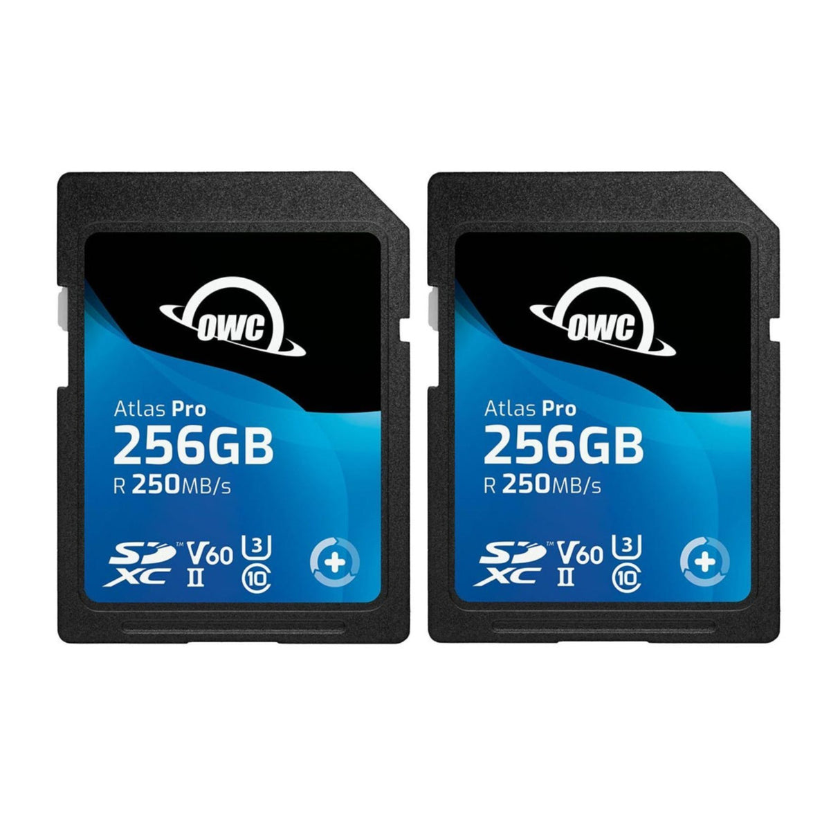 OWC 256GB Atlas Pro UHS-II SDXC Memory Card (2-Pack)