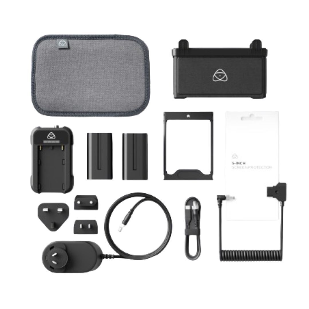 Atomos 5-Inch Monitor and Recorder Accessory Kit with Power Options and SSD Caddy (Version II)