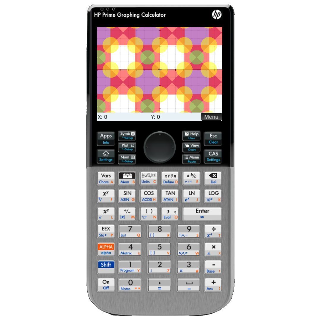 HP Prime II Full-Color Multi-Touch Graphing Calculator with Touchscreen or Keypad Interaction