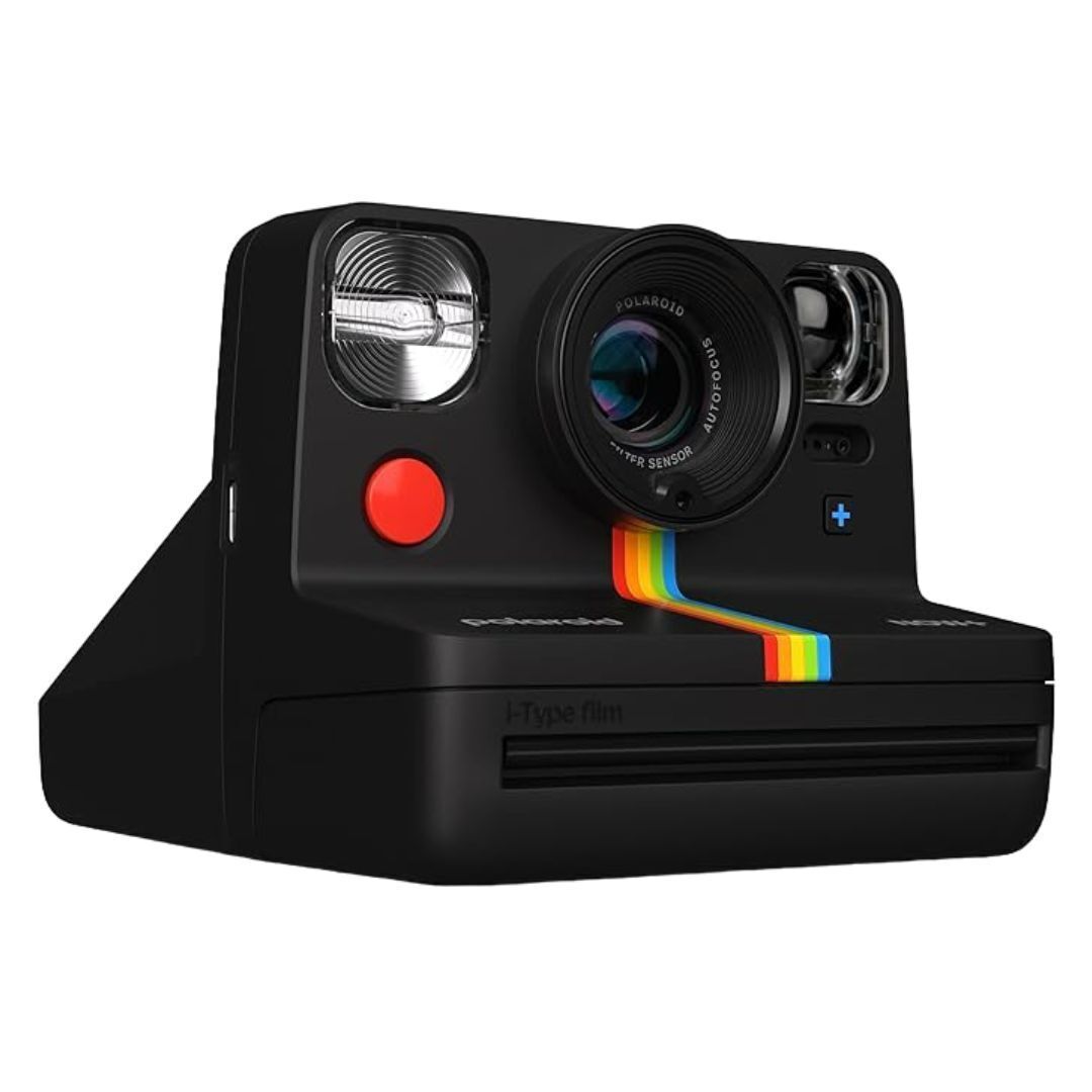 Polaroid Everything Box Now Plus Generation 2 Camera and Film Bundle with 16 Included Photos (Black)