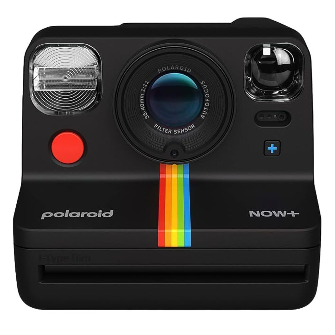 Polaroid Everything Box Now Plus Generation 2 Camera and Film Bundle with 16 Included Photos (Black)
