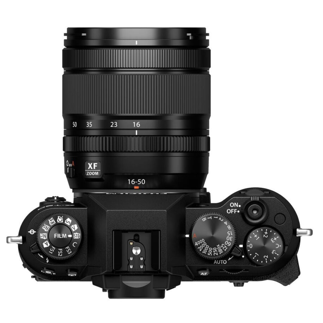 Fujifilm X-T50 Digital Camera with FUJINON XF16-50mm F2.8-4.8 R LM WR Compact Lens Kit (Black)