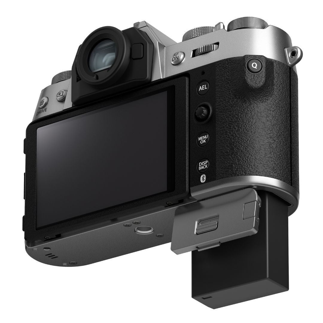 Fujifilm X-T50 Digital Camera with High-Resolution 40.2-Megapixel X-Trans CMOS 5 HR Sensor (Silver)