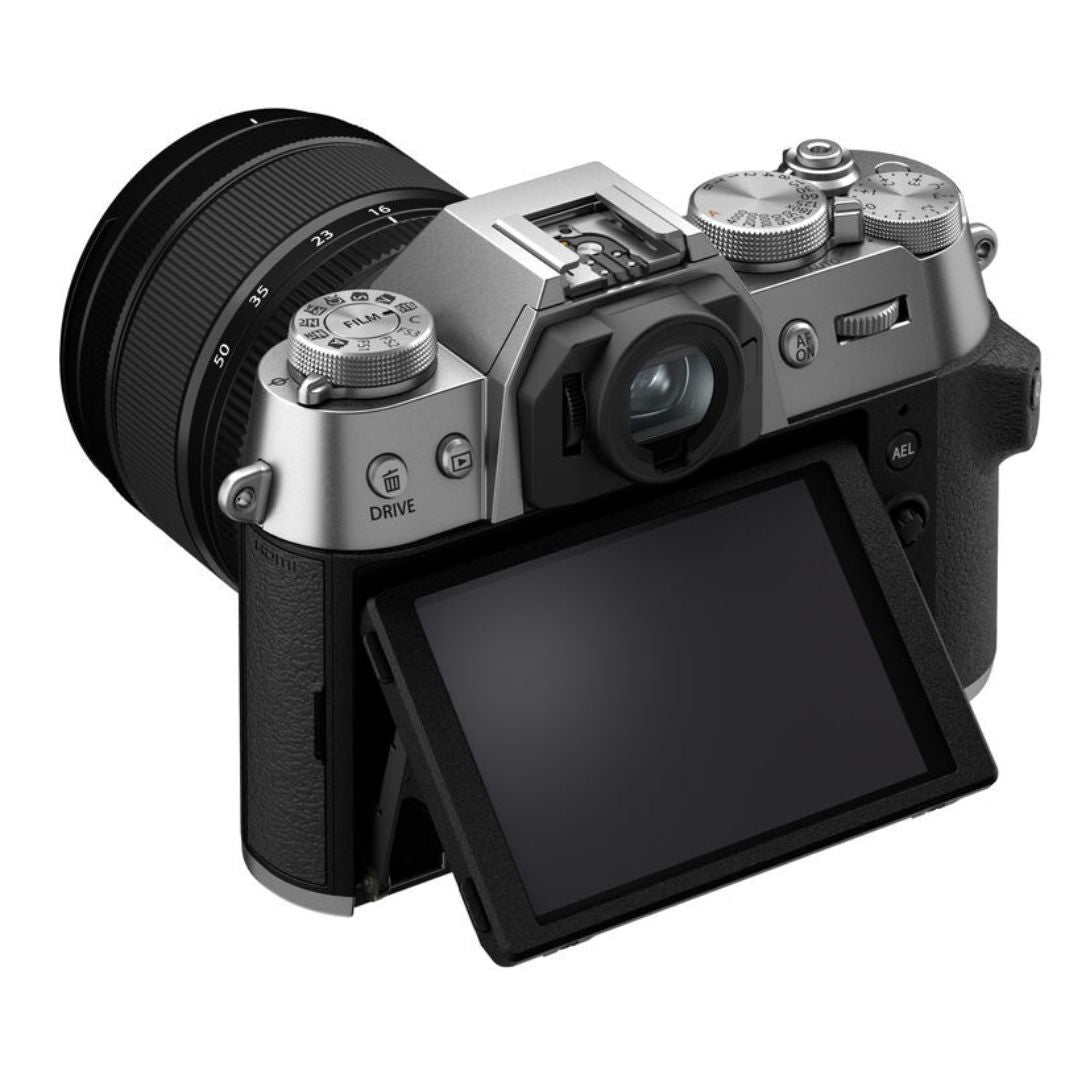 Fujifilm X-T50 Digital Camera with FUJINON XF16-50mm F2.8-4.8 R LM WR Compact Lens Kit (Silver)