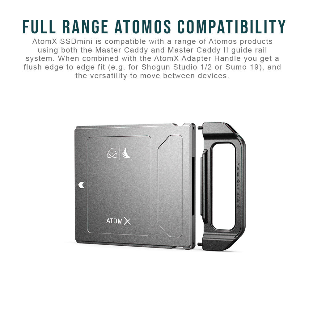 Angelbird AtomX 1TB SSDmini with Full HDMI Cable for On-Camera Monitors Bundle