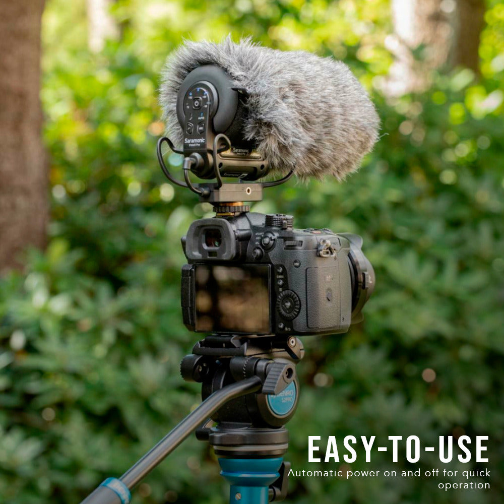 Saramonic VMIC5 Pro Camera-Mount Shotgun Microphone with Hard Case Bundle