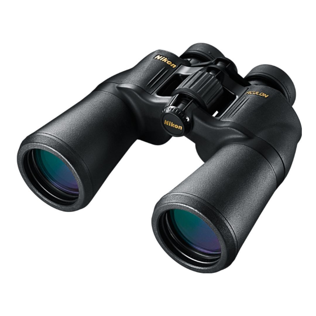 Nikon 16x50 Aculon A211 Binocular with Multicoated Eco-Glass Lenses (Black, Refurbished)