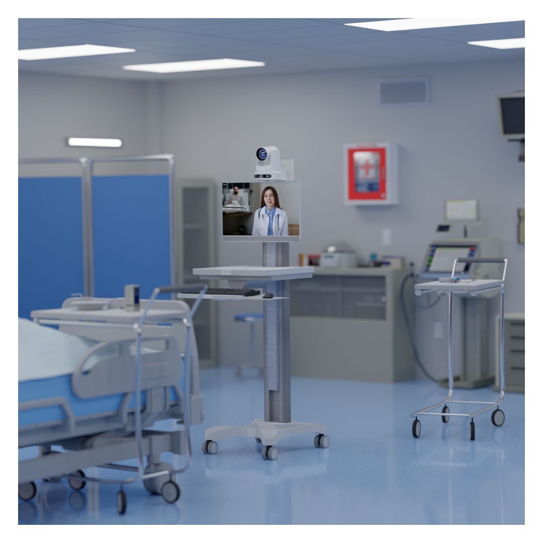 PTZOptics Move SE 30x 1080p Full HD Advanced PTZ Auto-Tracking Pan Tilt Zoom Camera (White)