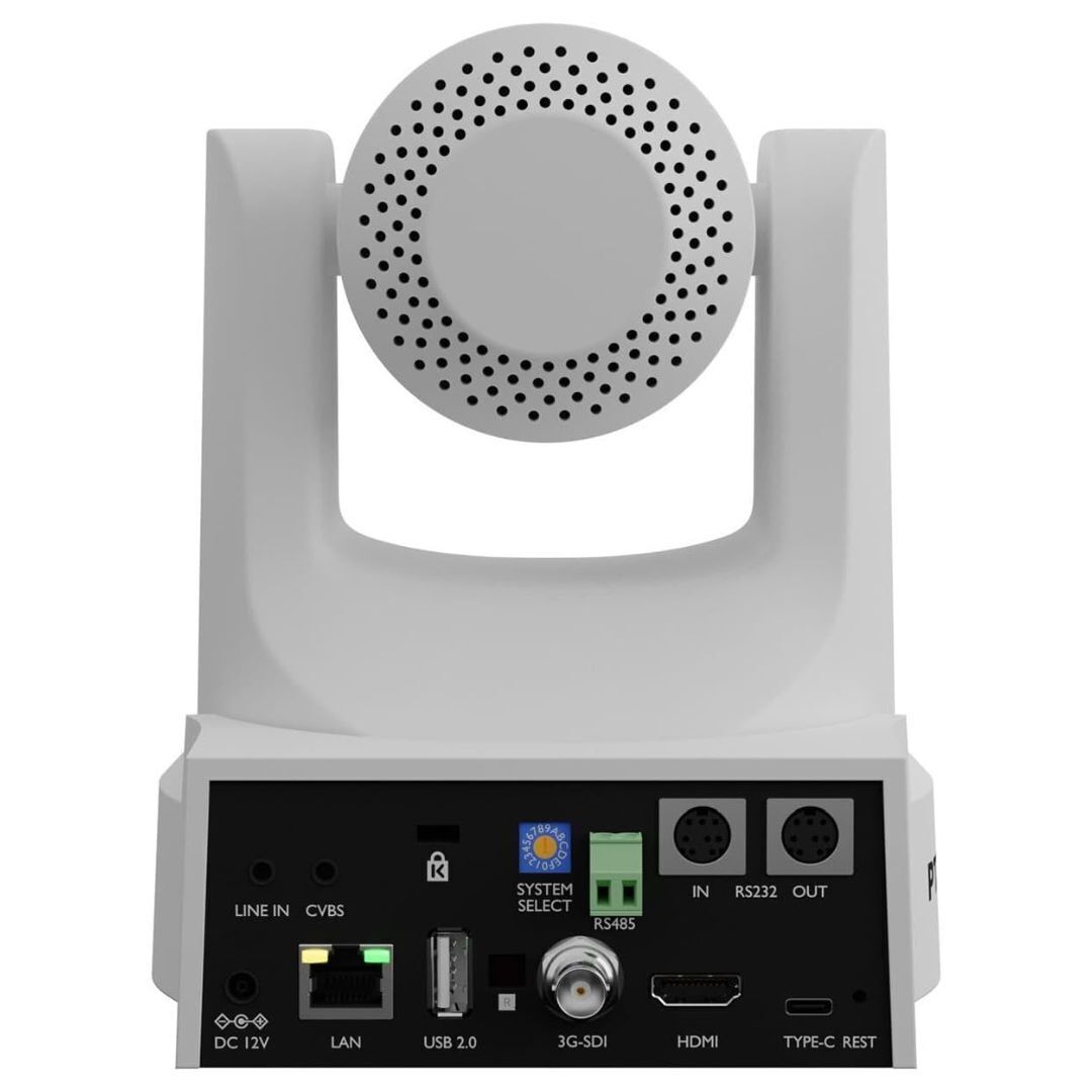 PTZOptics Move SE 20x 1080p Full HD Advanced PTZ Auto-Tracking Pan Tilt Zoom Camera (White)