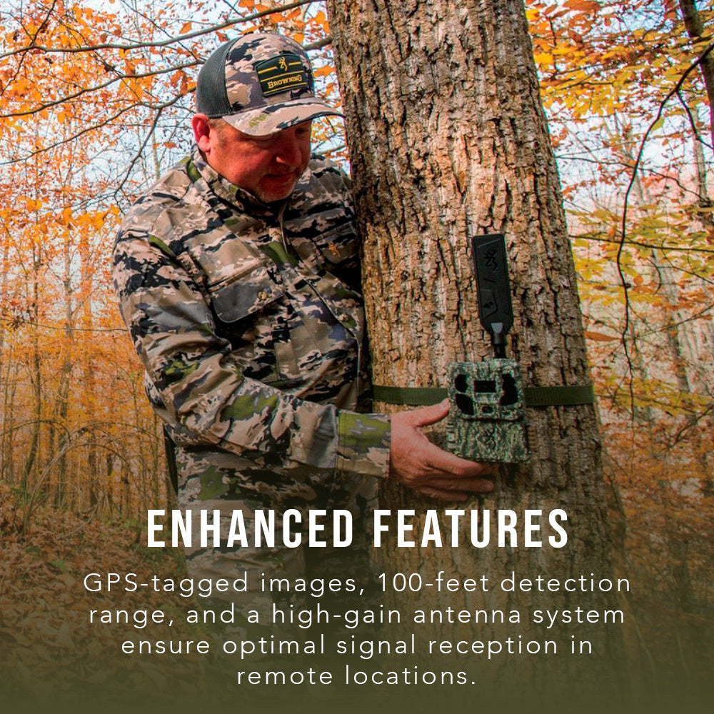 Browning Trail Camera Defender Pro Scout Max HD Cellular Trail Camera with IR Video (10-Pack) Bundle