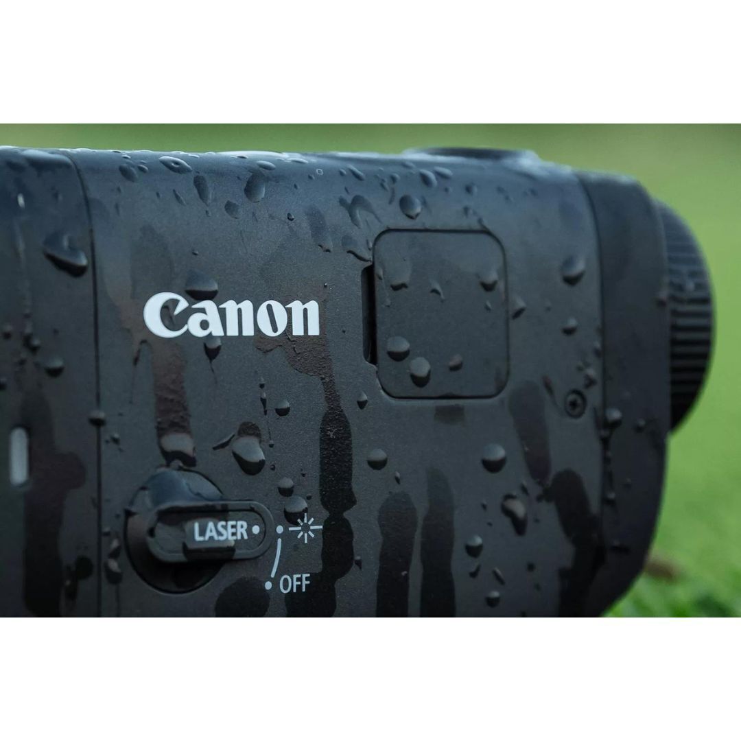 Canon PowerShot Golf Digital Monocular Camera-Equipped Telescopic Laser Rangefinder (Black)
