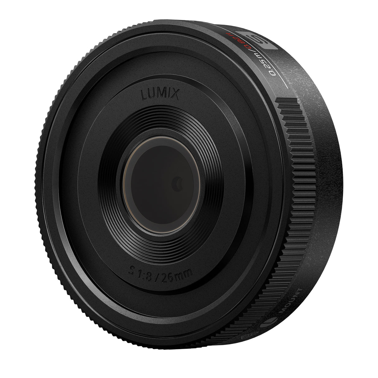 Panasonic Lumix S 26mm F8 Full Frame L-Mount Lens for S-Series Cameras with Thin, Lightweight Design