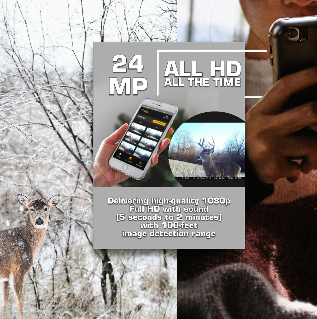 Browning Trail Camera Defender Pro Scout Max HD Cellular Trail Camera with Smart IR Video