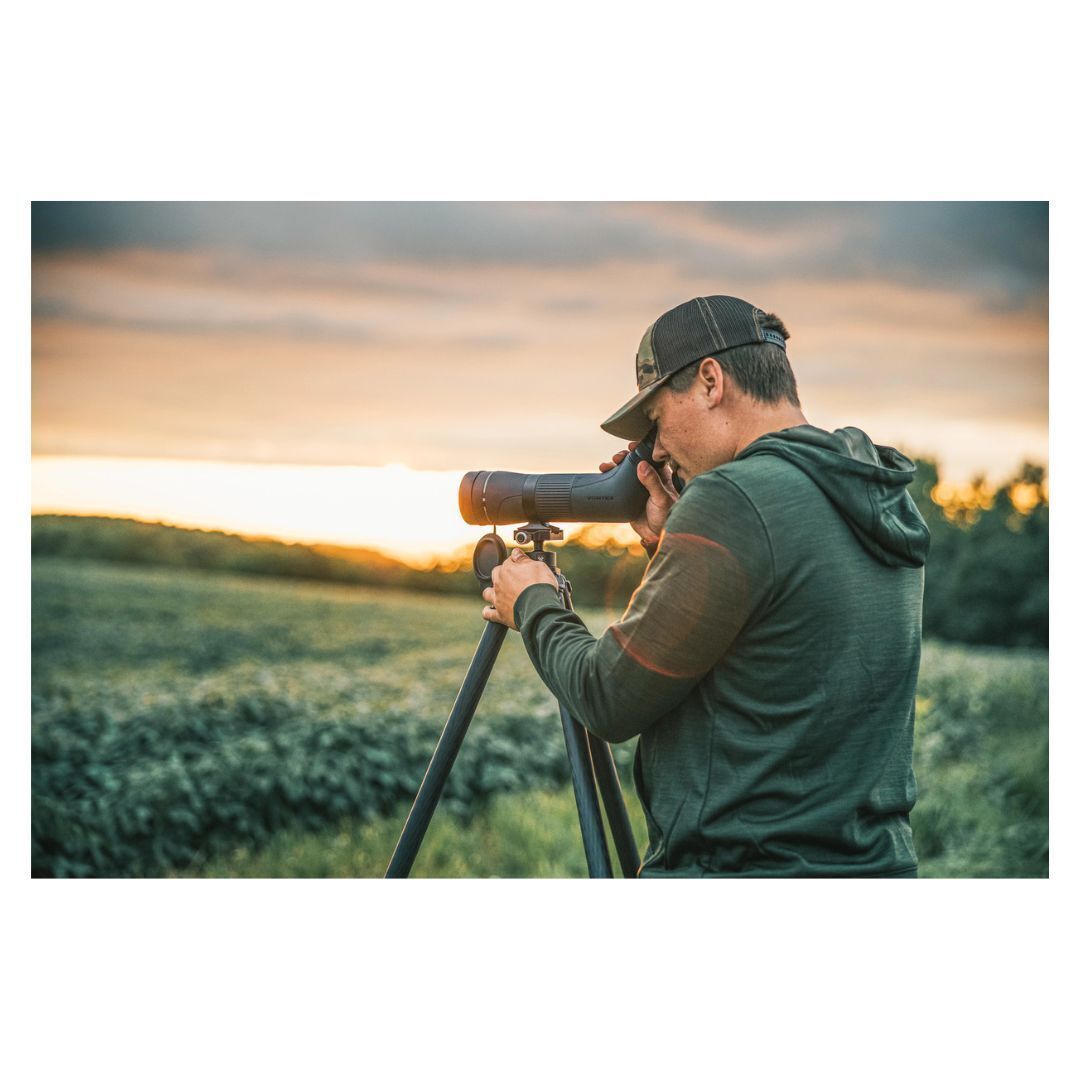 Vortex Crossfire HD Angled Spotting Scope with 16-48x Magnification, 65mm Objective Lens Diameter