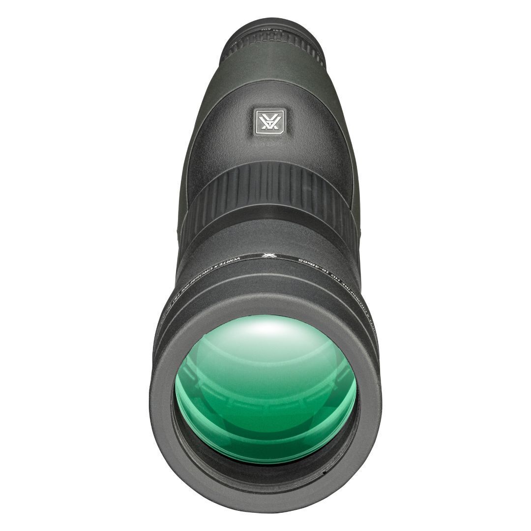 Vortex Crossfire HD Straight Spotting Scope with 16-48x Magnification, 65mm Objective Lens Diameter
