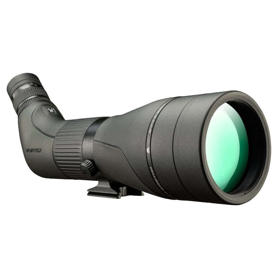 Vortex Crossfire HD Angled Spotting Scope with 20-60x Magnification, 80mm Objective Lens Diameter