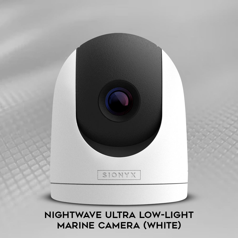 Sionyx Nightwave Ultra Low-Light Marine Camera (White) Bundle