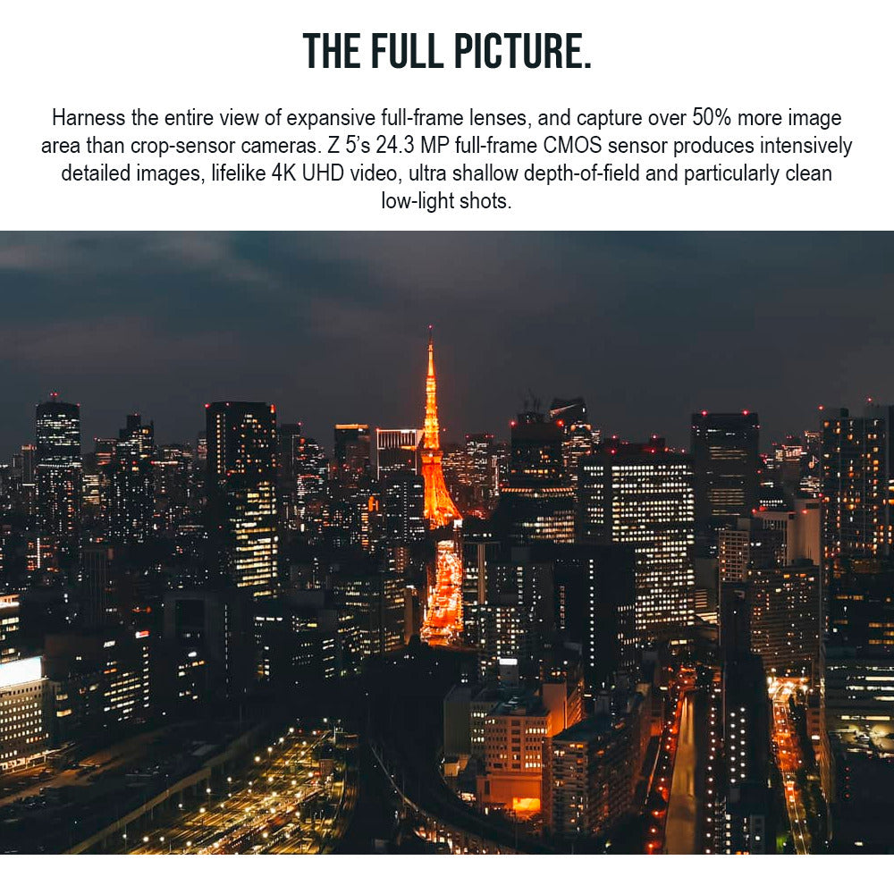 Nikon Z 5 FX-format Mirrorless Camera Body