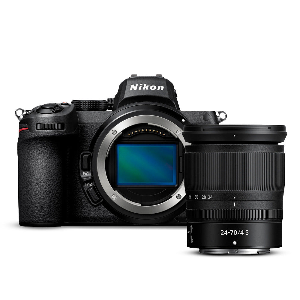 Nikon Z 5 FX-format Mirrorless Camera Body with Nikon NIKKOR Z 24-70mm f/4 S Lens Bundle