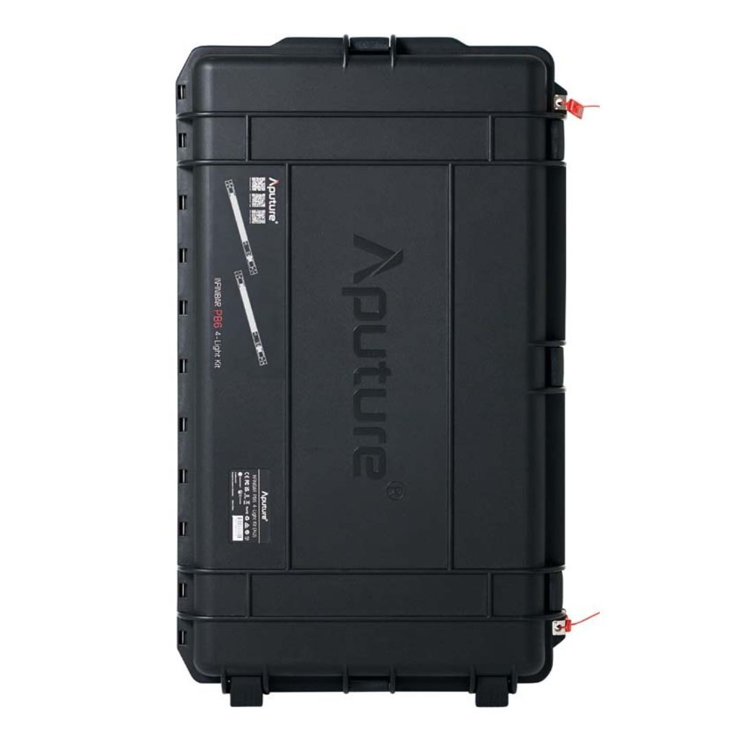 Aputure Infinibar PB6 4-Light Rolling Hard Case with Spacious and Durable Design (Black)