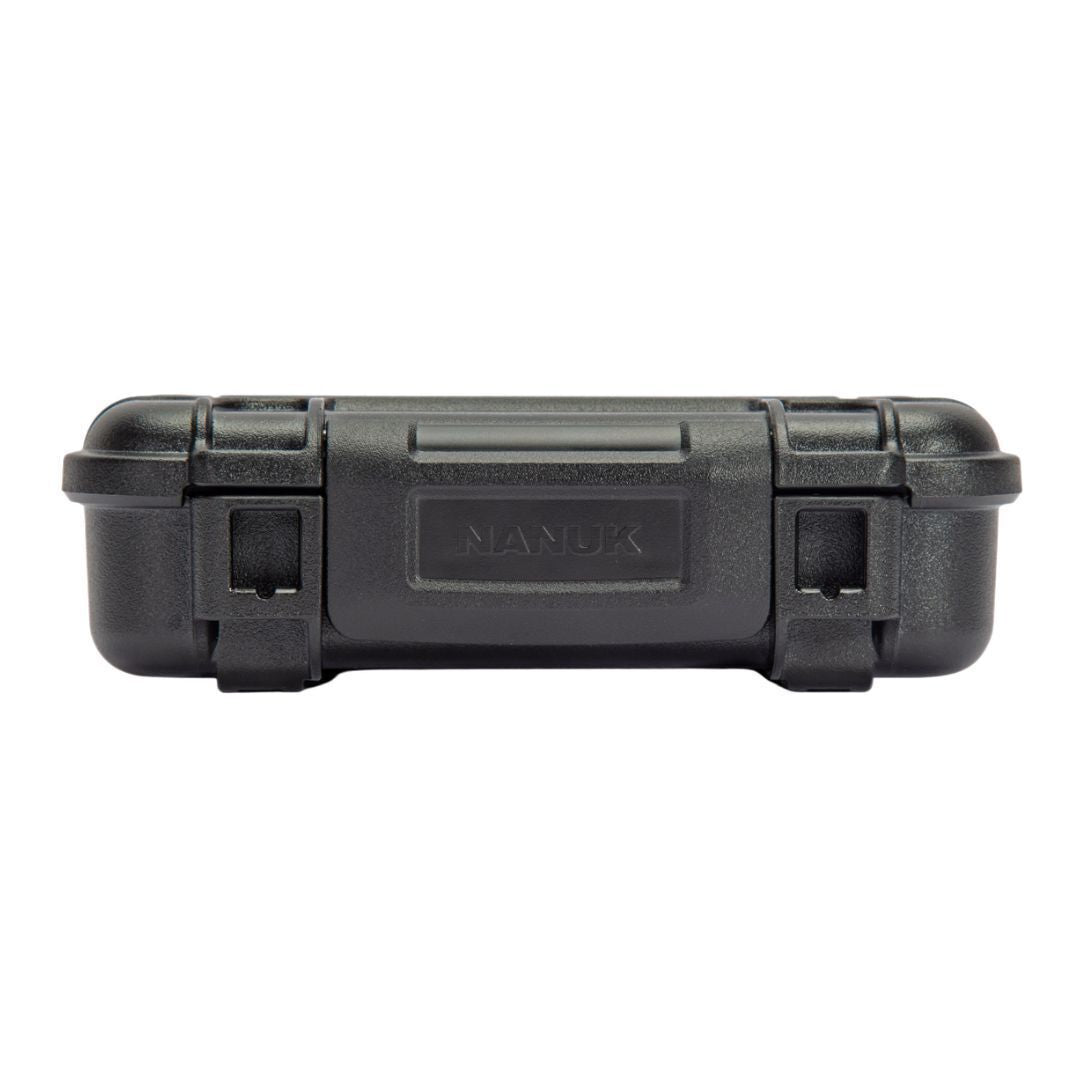 Nanuk 225 Waterproof Hard Case with Durable ABS Shell, Dustproof Seal, and Secure Latches (Black)