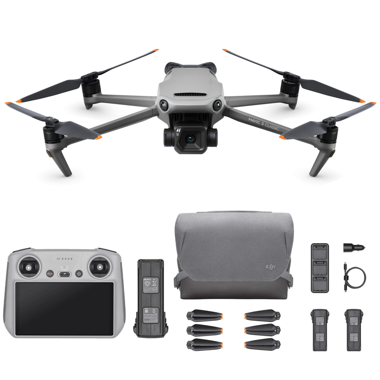 DJI Mavic 3 Classic Camera Drone with DJI RC Remote and DJI Fly More Kit for Mavic 3\