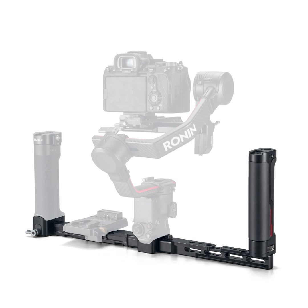 Tilta Dual Handle Power Supply Bracket for DJI Ronin with Power Supply Module (Black)