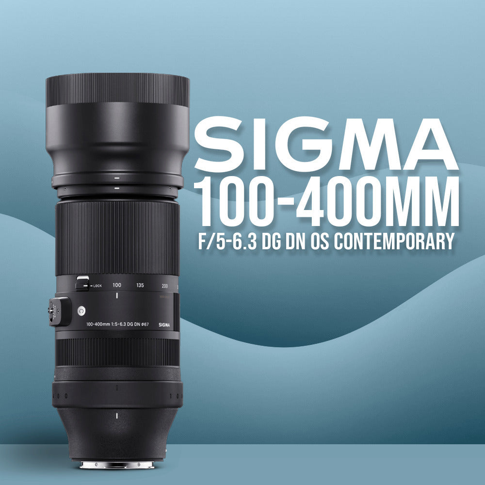 Sigma 100-400mm f/5-6.3 DG DN OS Contemporary Lens for L Mounts Kit 2