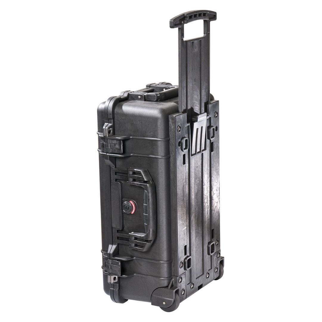 Pelican 1510 Protector Carry-On Case with Foam and Automatic Pressure Equalization Valve (Black)