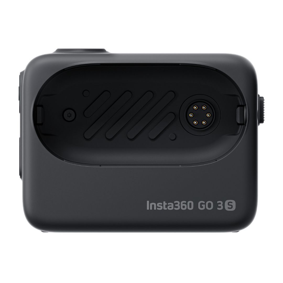 Insta360 GO 3S Action Camera with Compact Design and 4K Video Resolution (128GB, Midnight Black)