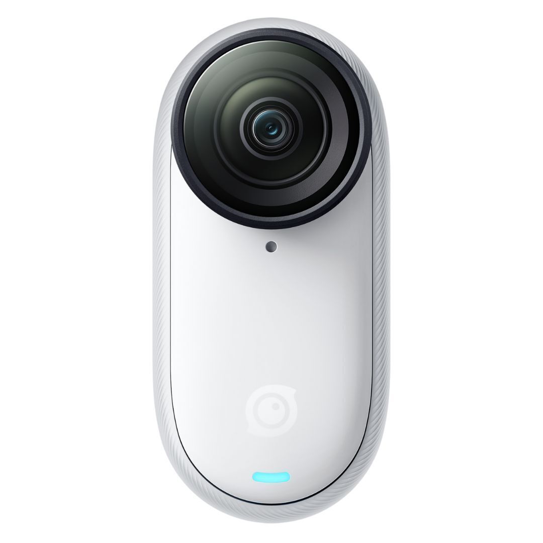 Insta360 GO 3S Action Camera with Compact Design and 4K Video Resolution (128GB, Arctic White)