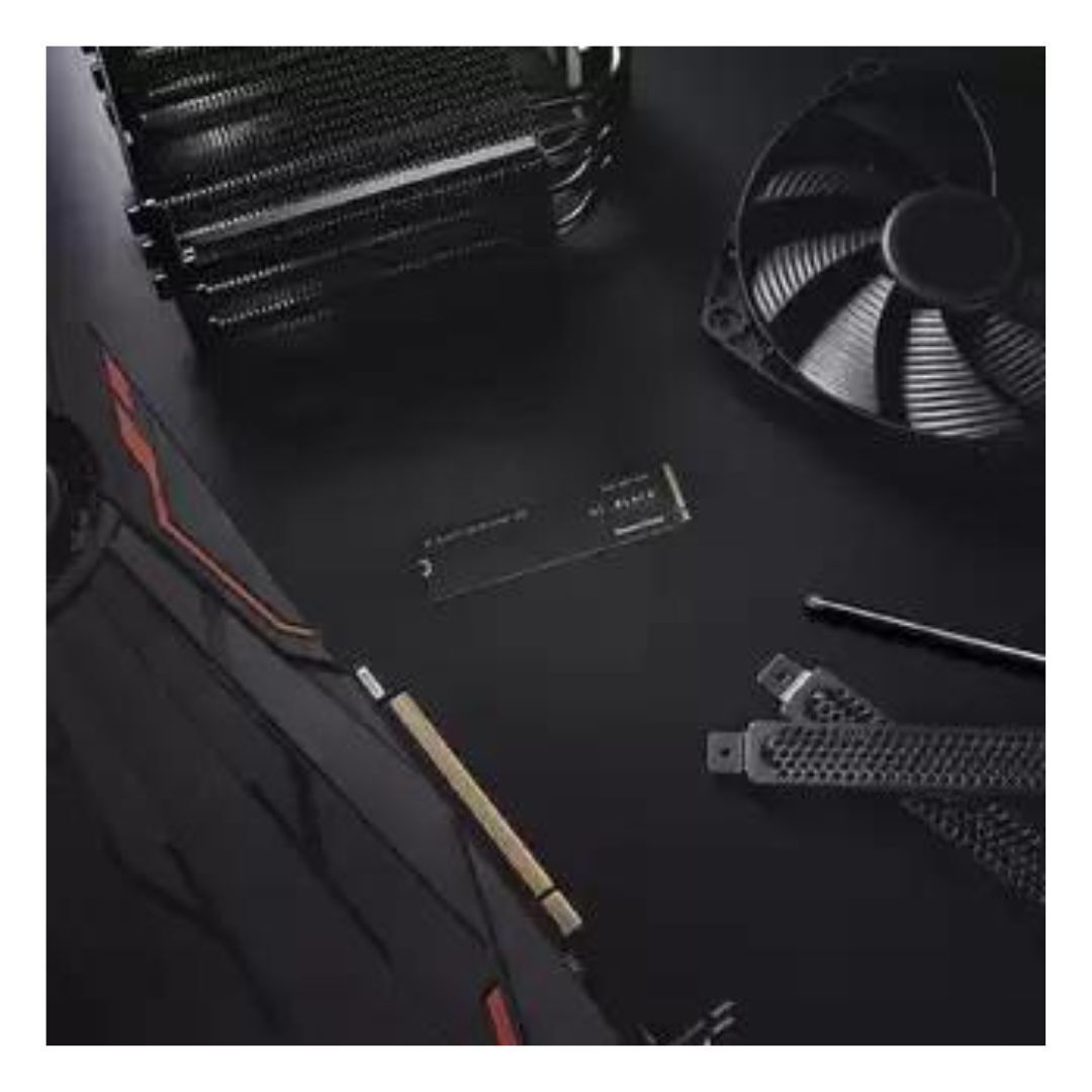 Western Digital WDBLACK 2TB SN770 NVMe Internal Gaming SSD Solid State Drive with Gen4 PCIe (Black)