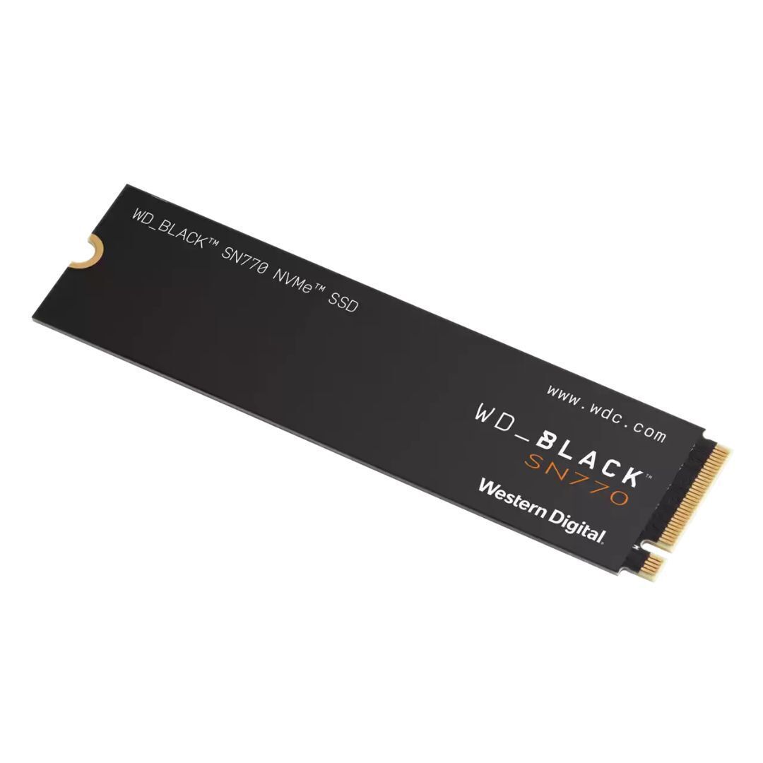 Western Digital WDBLACK 2TB SN770 NVMe Internal Gaming SSD Solid State Drive with Gen4 PCIe (Black)