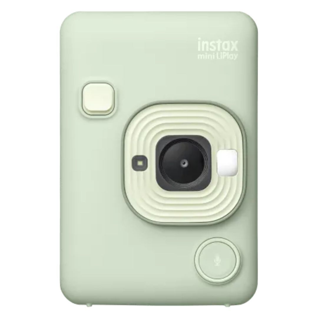 Fujifilm Instax Mini LiPlay Hybrid Instant Camera and Smartphone Printer (Matcha Green)