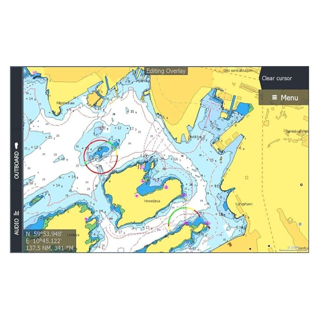 C-MAP Discover microSD North America Lakes US and Canada Map Card for Marine GPS Navigation (Black)