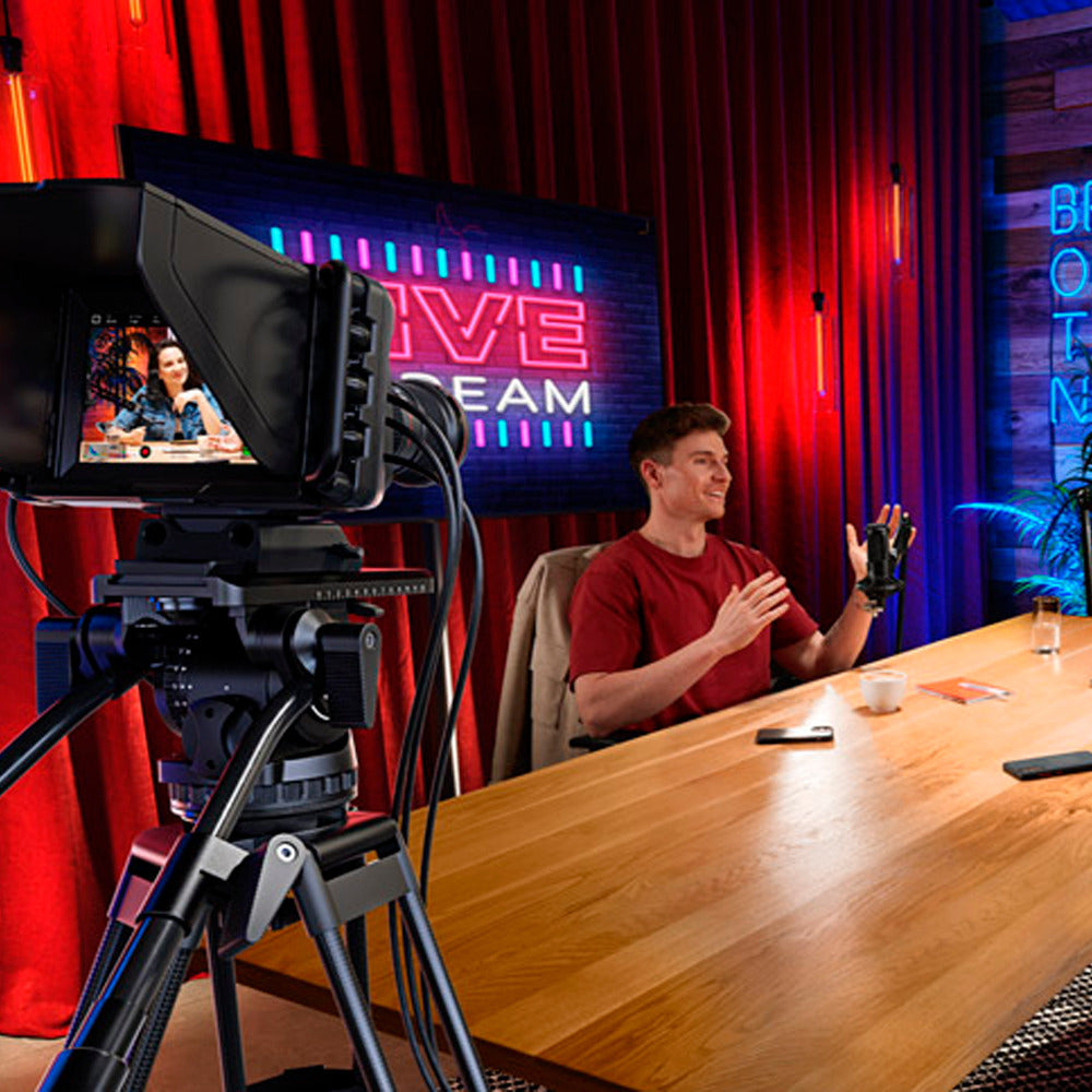 Blackmagic Design Studio Camera 4K Plus G2 with HDMI Cable and SDI Video Cable (BNC to BNC) Bundle