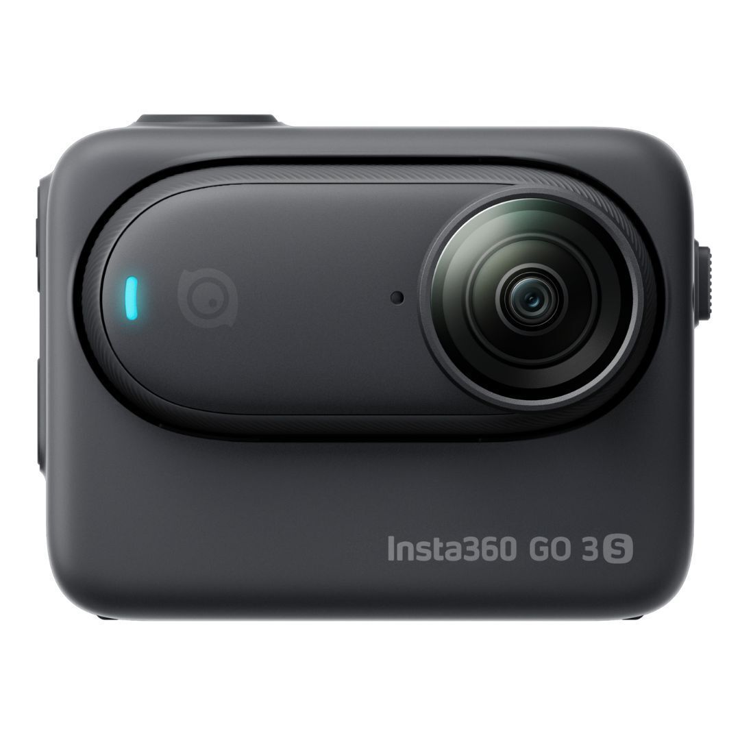 Insta360 GO 3S Action Camera with Compact Design and 4K Video Resolution (64GB, Midnight Black)