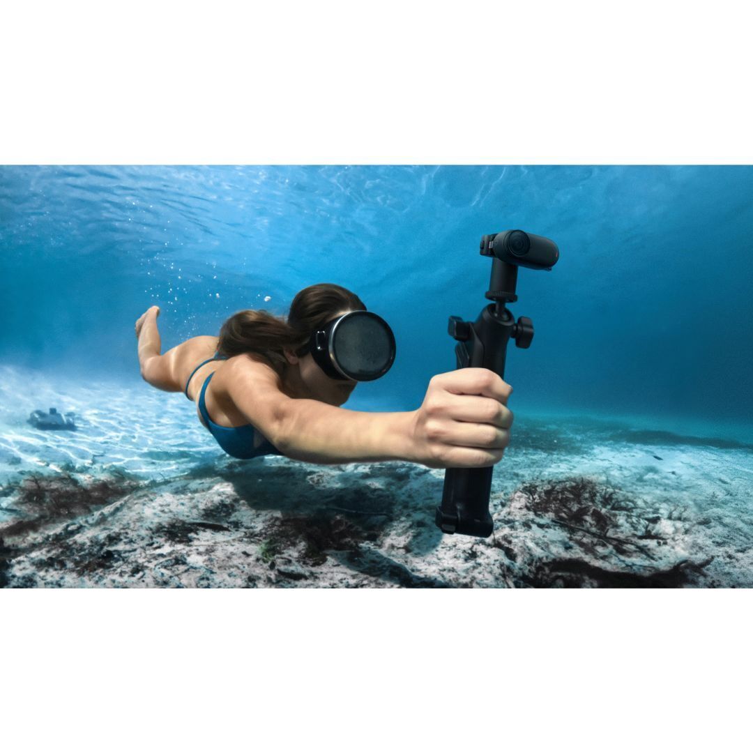 Insta360 GO 3S Action Camera with Compact Design and 4K Video Resolution (64GB, Midnight Black)